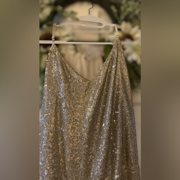 NWT Free People Sequin Jumpsuit - Picture 9 of 10